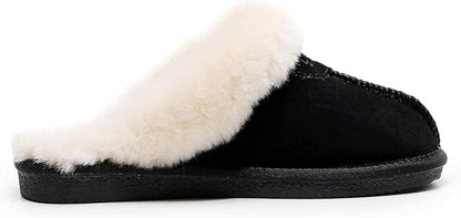 UGG 1978AUS Slippers – Premium Australian Sheepskin, Anti-Slip Fluffy Fur, Ultra-Warm Indoor/Outdoor Comfort