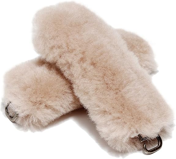 UGG 1978AUS Women’s 3-Way Sheepskin Slippers – Convertible Slingback with Removable Wool Strap, Perfect Gift Choice