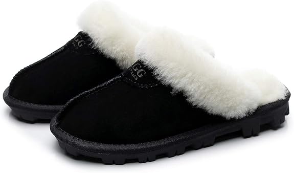 UGG 1978AUS Men’s & Women’s Sheepskin Slippers – Premium Australian Wool, Fluffy Fur & Special Anti-Slip Outsole