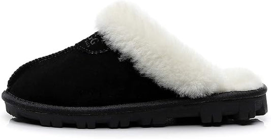 UGG 1978AUS Men’s & Women’s Sheepskin Slippers – Premium Australian Wool, Fluffy Fur & Special Anti-Slip Outsole