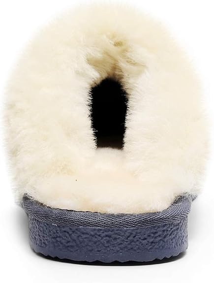 UGG 1978AUS Slippers – Premium Australian Sheepskin, Anti-Slip Fluffy Fur, Ultra-Warm Indoor/Outdoor Comfort