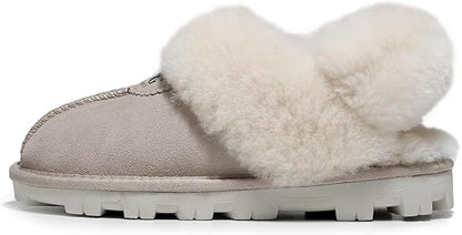 UGG 1978AUS Women’s 3-Way Sheepskin Slippers – Convertible Slingback with Removable Wool Strap, Perfect Gift Choice