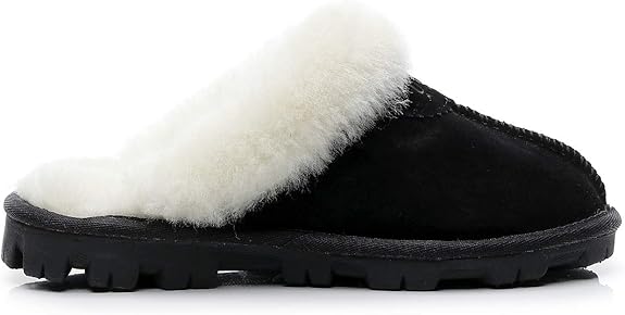 UGG 1978AUS Men’s & Women’s Sheepskin Slippers – Premium Australian Wool, Fluffy Fur & Special Anti-Slip Outsole
