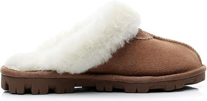 UGG 1978AUS Men’s & Women’s Sheepskin Slippers – Premium Australian Wool, Fluffy Fur & Special Anti-Slip Outsole