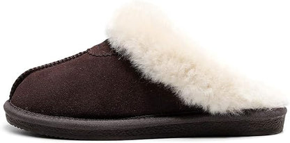 UGG 1978AUS Slippers – Premium Australian Sheepskin, Anti-Slip Fluffy Fur, Ultra-Warm Indoor/Outdoor Comfort