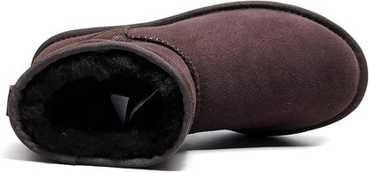 UGG 1978AUS Classic Mini Ankle Boots – Australian Twinface Sheepskin, Water Resistant & Durable Anti-Slip Sole for Men & Women