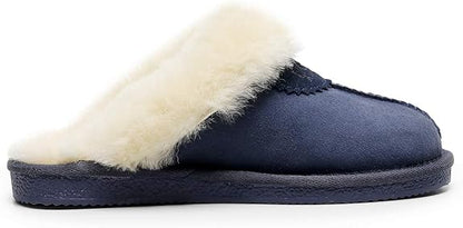 UGG 1978AUS Slippers – Premium Australian Sheepskin, Anti-Slip Fluffy Fur, Ultra-Warm Indoor/Outdoor Comfort