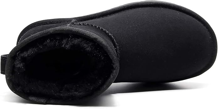 UGG 1978AUS Classic Mini Ankle Boots – Australian Twinface Sheepskin, Water Resistant & Durable Anti-Slip Sole for Men & Women