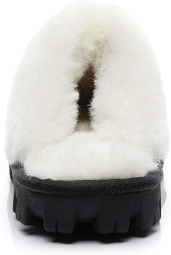 UGG 1978AUS Men’s & Women’s Sheepskin Slippers – Premium Australian Wool, Fluffy Fur & Special Anti-Slip Outsole