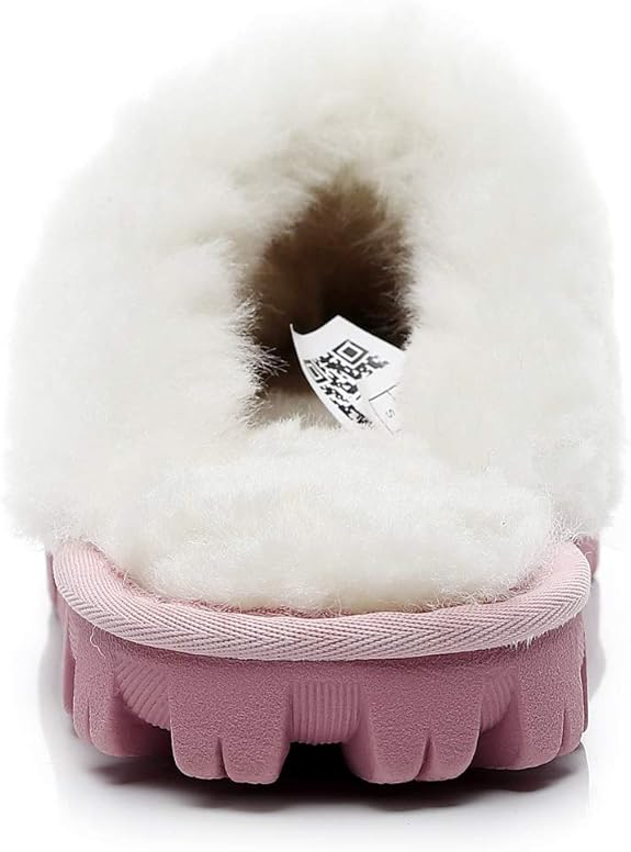 UGG 1978AUS Men’s & Women’s Sheepskin Slippers – Premium Australian Wool, Fluffy Fur & Special Anti-Slip Outsole