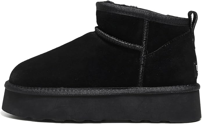 UGG 1978AUS Women’s Ultra Mini Platform Boots – Premium Australian Wool, Water-Resistant & Anti-Slip Winter Comfort