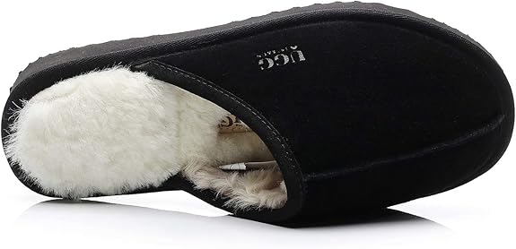 UGG 1978AUS Classic Men’s Slippers – Premium Australian Sheepskin, Anti-Slip & Ultra-Warm Winter Comfort
