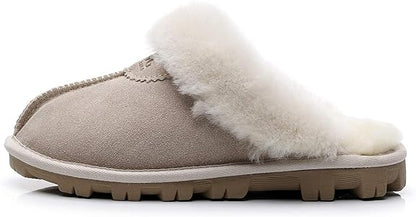 UGG 1978AUS Men’s & Women’s Sheepskin Slippers – Premium Australian Wool, Fluffy Fur & Special Anti-Slip Outsole