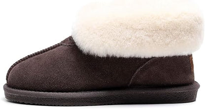 UGG 1978AUS Women’s & Men’s Ankle Slippers – Premium Australian Sheepskin, Anti-Slip, Ultra-Warm & Comfortable