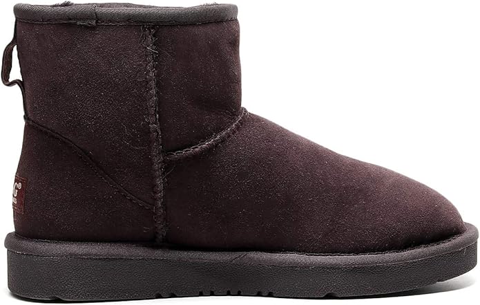 UGG 1978AUS Classic Mini Ankle Boots – Australian Twinface Sheepskin, Water Resistant & Durable Anti-Slip Sole for Men & Women