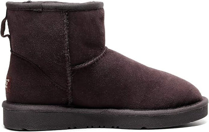 UGG 1978AUS Classic Mini Ankle Boots – Australian Twinface Sheepskin, Water Resistant & Durable Anti-Slip Sole for Men & Women
