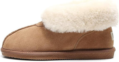 UGG 1978AUS Women’s & Men’s Ankle Slippers – Premium Australian Sheepskin, Anti-Slip, Ultra-Warm & Comfortable