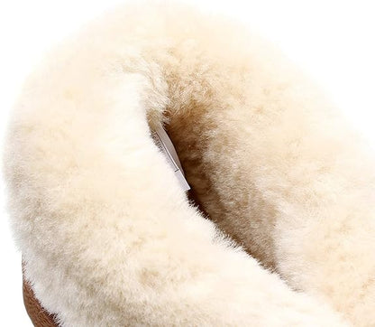 UGG 1978AUS Women’s & Men’s Ankle Slippers – Premium Australian Sheepskin, Anti-Slip, Ultra-Warm & Comfortable