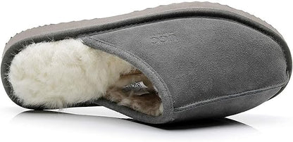UGG 1978AUS Classic Men’s Slippers – Premium Australian Sheepskin, Anti-Slip & Ultra-Warm Winter Comfort