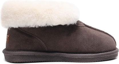 UGG 1978AUS Women’s & Men’s Ankle Slippers – Premium Australian Sheepskin, Anti-Slip, Ultra-Warm & Comfortable