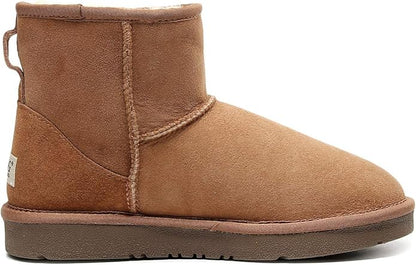 UGG 1978AUS Classic Mini Ankle Boots – Australian Twinface Sheepskin, Water Resistant & Durable Anti-Slip Sole for Men & Women
