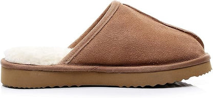 UGG 1978AUS Classic Men’s Slippers – Premium Australian Sheepskin, Anti-Slip & Ultra-Warm Winter Comfort