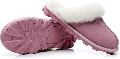 UGG 1978AUS Men’s & Women’s Sheepskin Slippers – Premium Australian Wool, Fluffy Fur & Special Anti-Slip Outsole