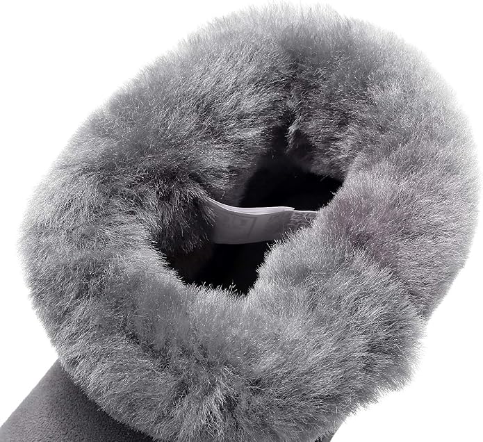 UGG 1978AUS Classic Mini Ankle Boots – Australian Twinface Sheepskin, Water Resistant & Durable Anti-Slip Sole for Men & Women