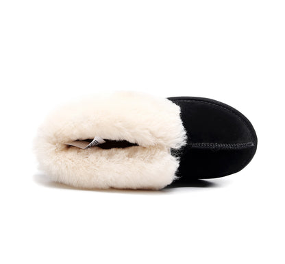 UGG 1978AUS Women’s & Men’s Ankle Slippers – Premium Australian Sheepskin, Anti-Slip, Ultra-Warm & Comfortable