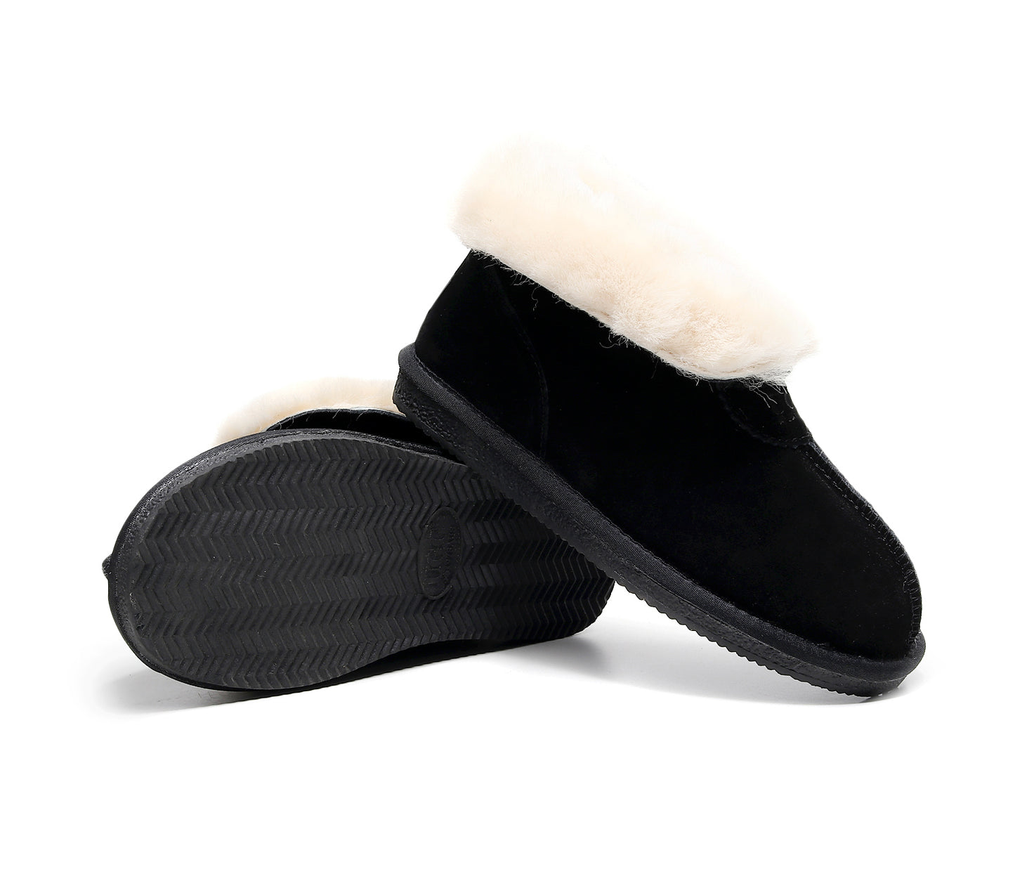 UGG 1978AUS Women’s & Men’s Ankle Slippers – Premium Australian Sheepskin, Anti-Slip, Ultra-Warm & Comfortable