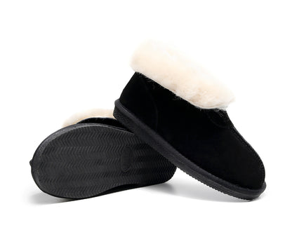 UGG 1978AUS Women’s & Men’s Ankle Slippers – Premium Australian Sheepskin, Anti-Slip, Ultra-Warm & Comfortable