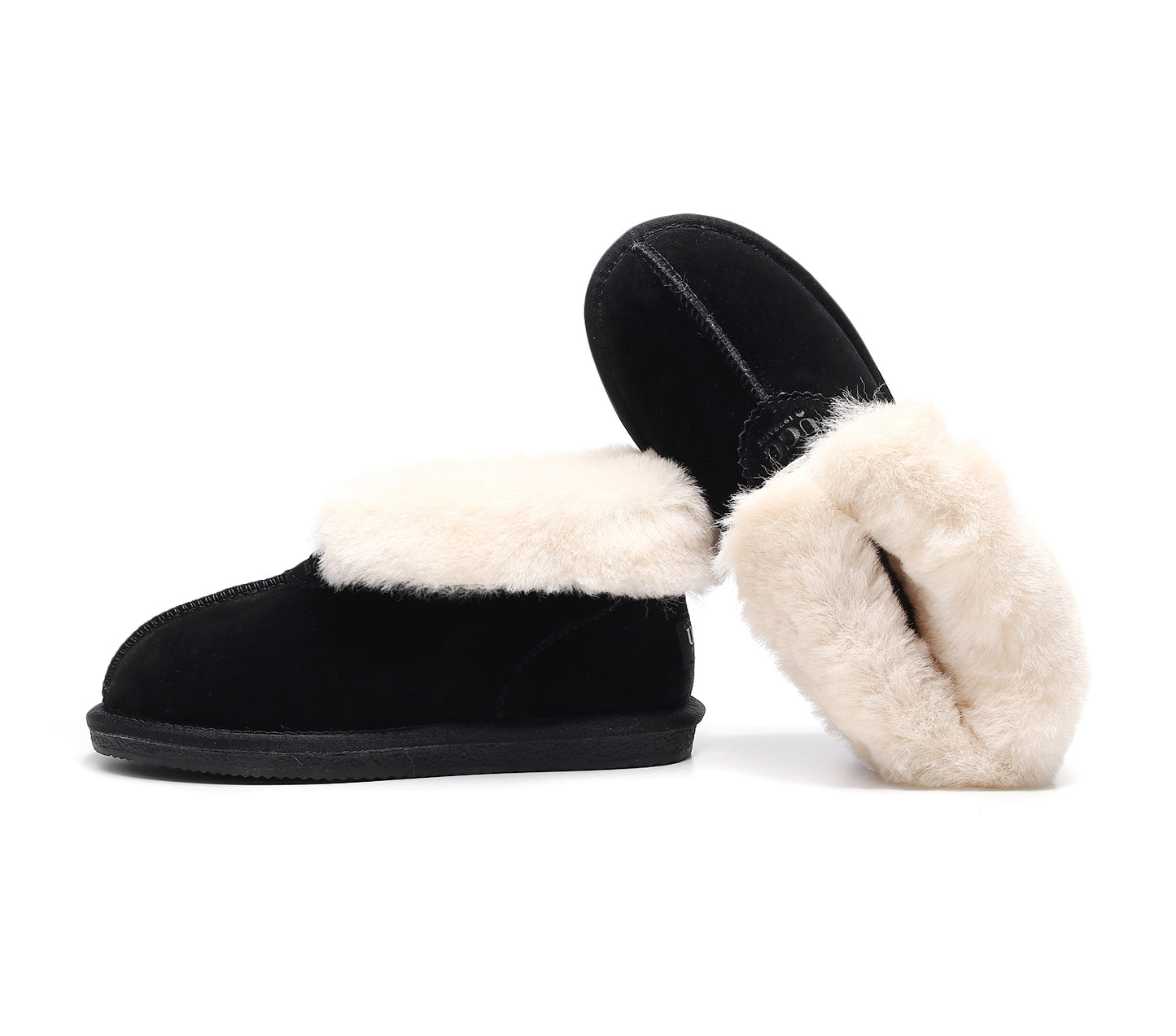 UGG 1978AUS Women’s & Men’s Ankle Slippers – Premium Australian Sheepskin, Anti-Slip, Ultra-Warm & Comfortable