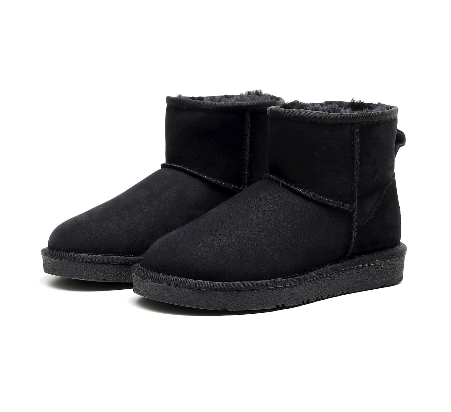 UGG 1978AUS Classic Mini Ankle Boots – Australian Twinface Sheepskin, Water Resistant & Durable Anti-Slip Sole for Men & Women