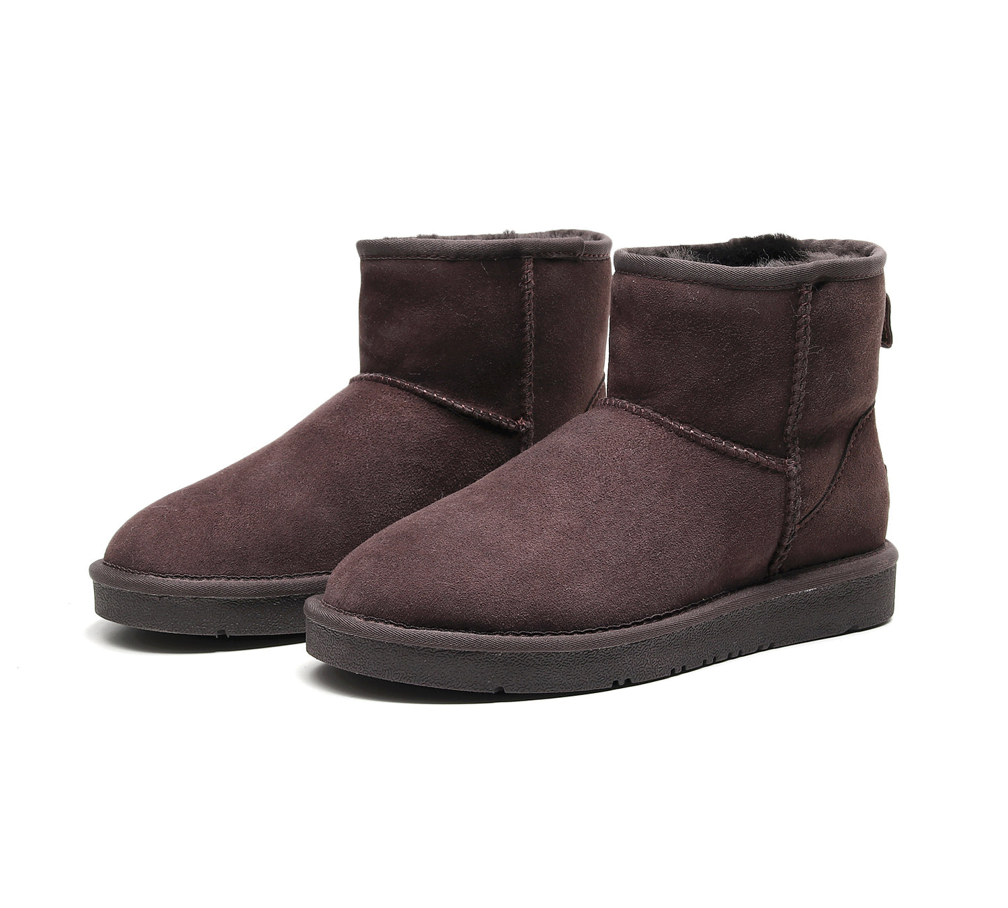 UGG 1978AUS Classic Mini Ankle Boots – Australian Twinface Sheepskin, Water Resistant & Durable Anti-Slip Sole for Men & Women