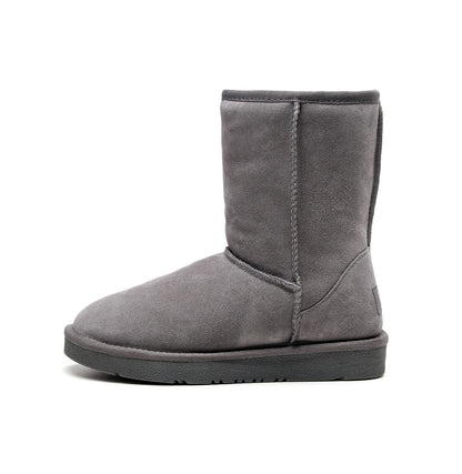 UGG 1978AUS Classic Short Boots – Premium Australian Sheepskin, Water Resistant, Anti-Slip Suede Winter Boots for Men & Women