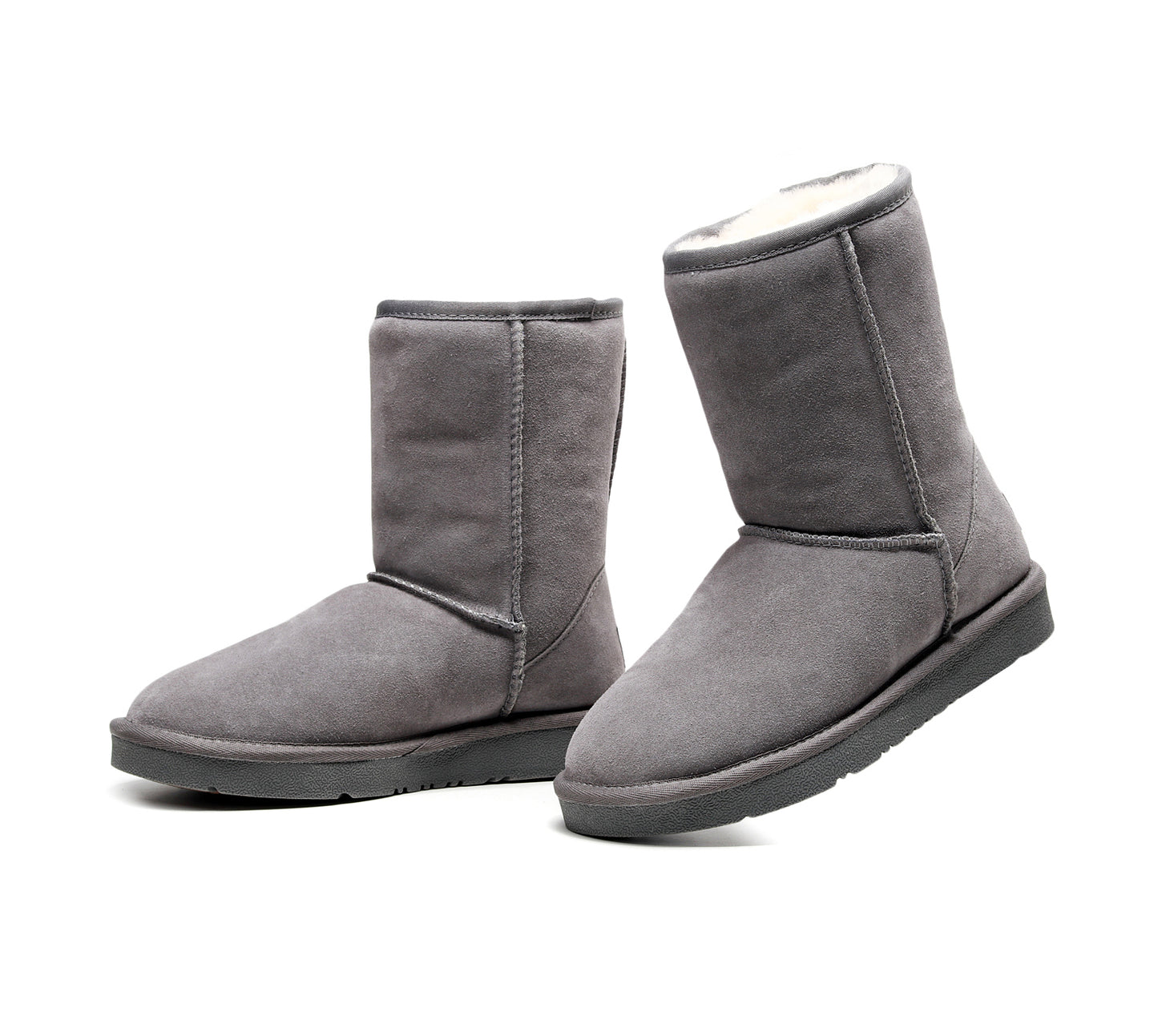 UGG 1978AUS Classic Short Boots – Premium Australian Sheepskin, Water Resistant, Anti-Slip Suede Winter Boots for Men & Women
