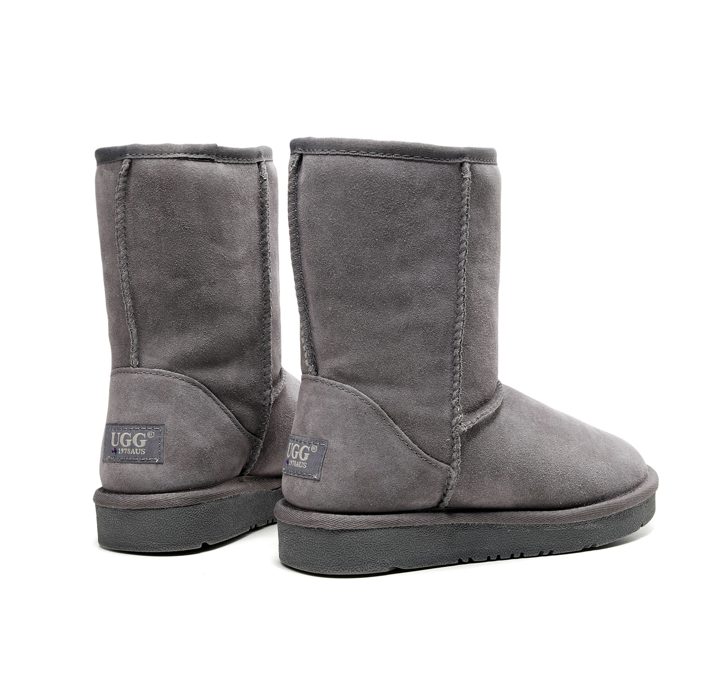 UGG 1978AUS Classic Short Boots – Premium Australian Sheepskin, Water Resistant, Anti-Slip Suede Winter Boots for Men & Women