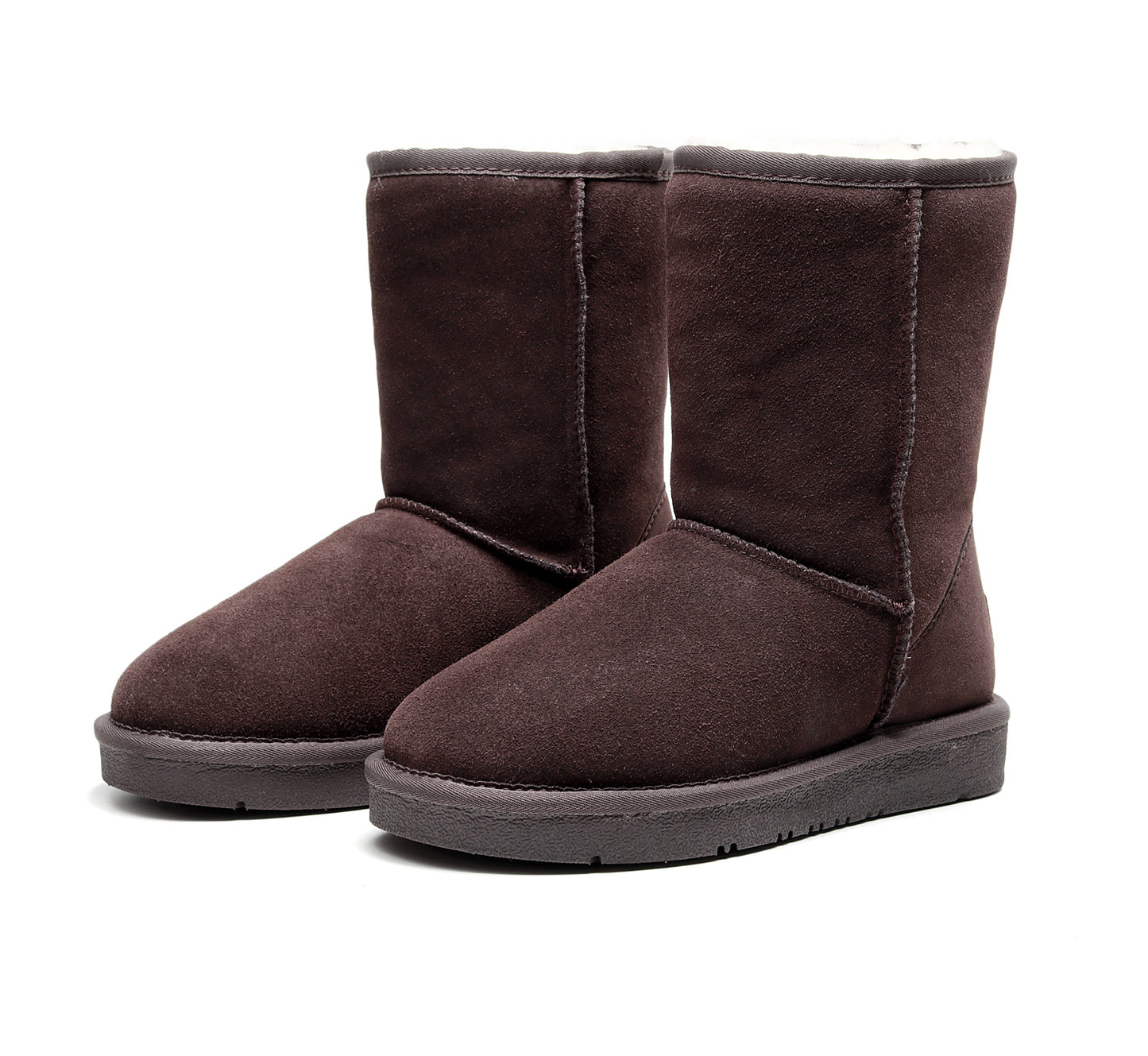 UGG 1978AUS Classic Short Boots – Premium Australian Sheepskin, Water Resistant, Anti-Slip Suede Winter Boots for Men & Women