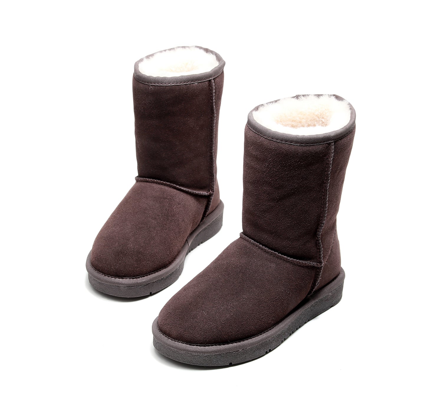 UGG 1978AUS Classic Short Boots – Premium Australian Sheepskin, Water Resistant, Anti-Slip Suede Winter Boots for Men & Women