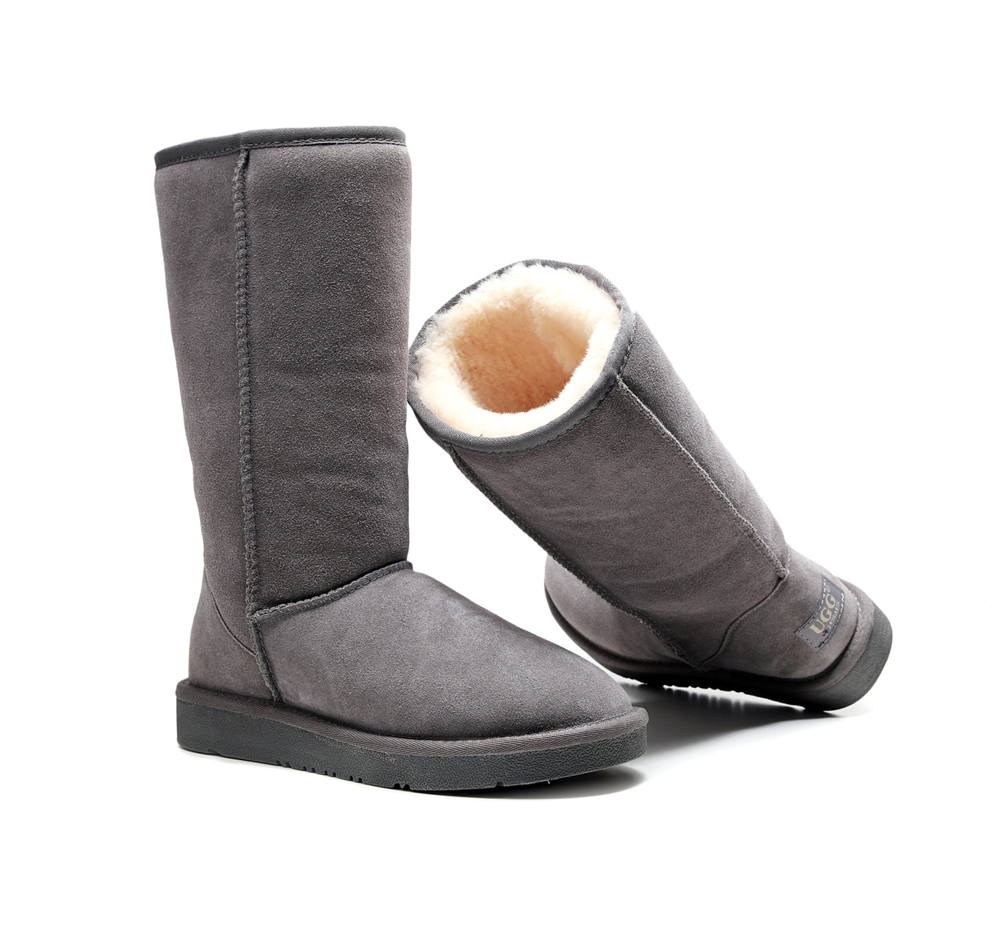 UGG 1978AUS Classic Tall Boots – Premium Australian Twinface Sheepskin, Water Resistant & Anti-Slip Snow Boots for Men & Women