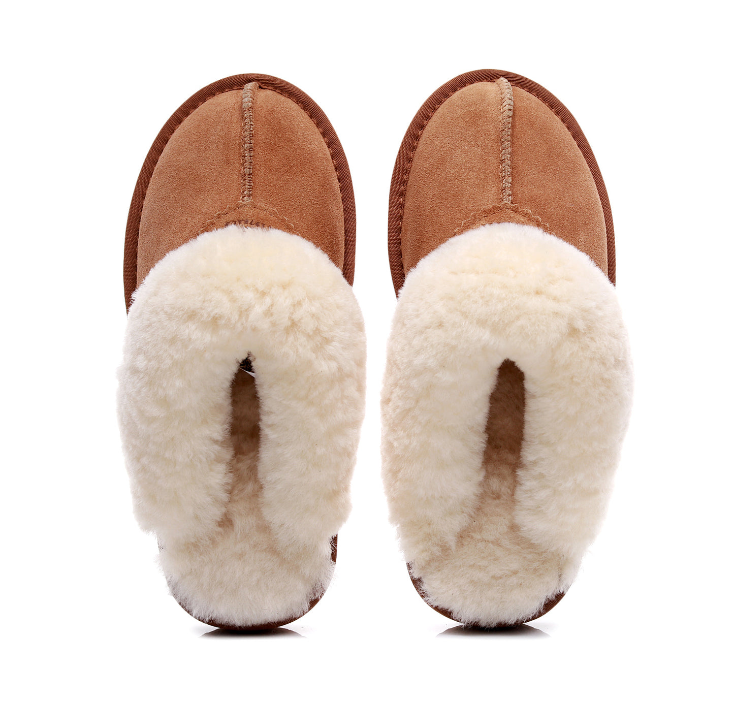 UGG 1978AUS Slippers – Premium Australian Sheepskin, Anti-Slip Fluffy Fur, Ultra-Warm Indoor/Outdoor Comfort